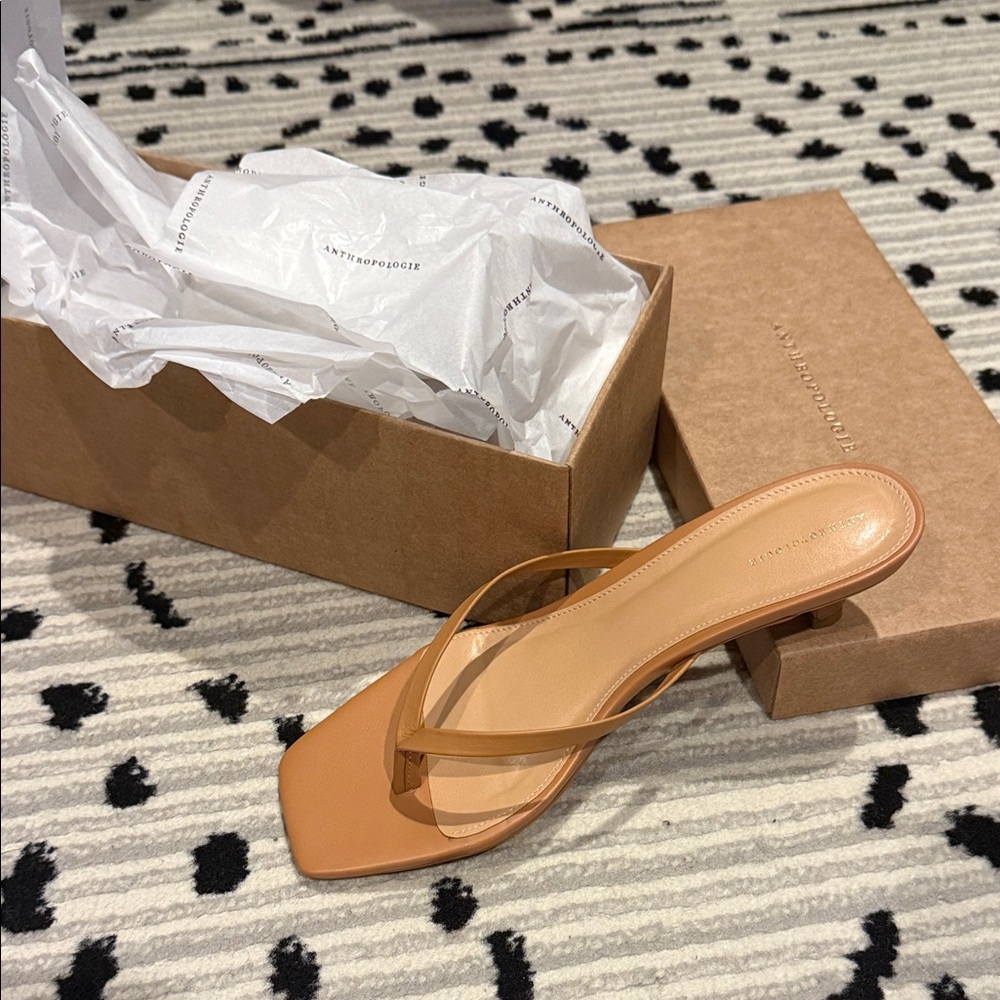 Anthropologie Tan Sandals
